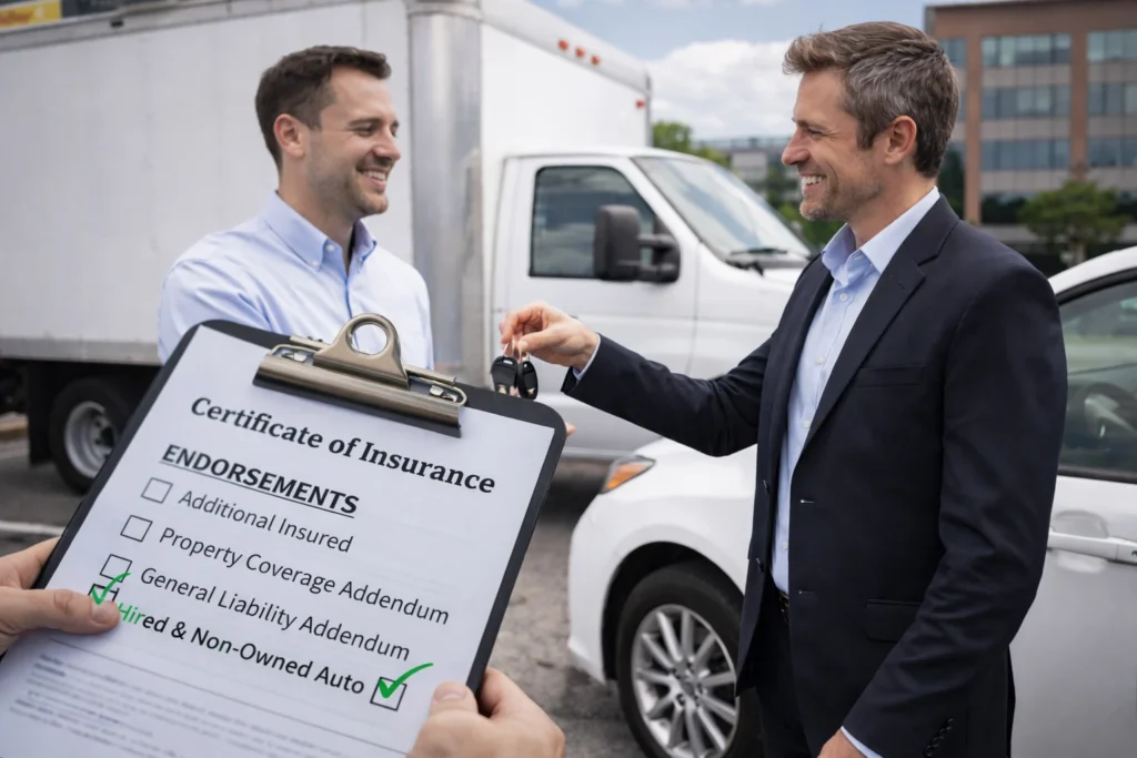 Non-Owned and Hired Auto Insurance